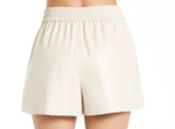 Falling Off The Bone Chic Leather Short Set - Féline Couture 