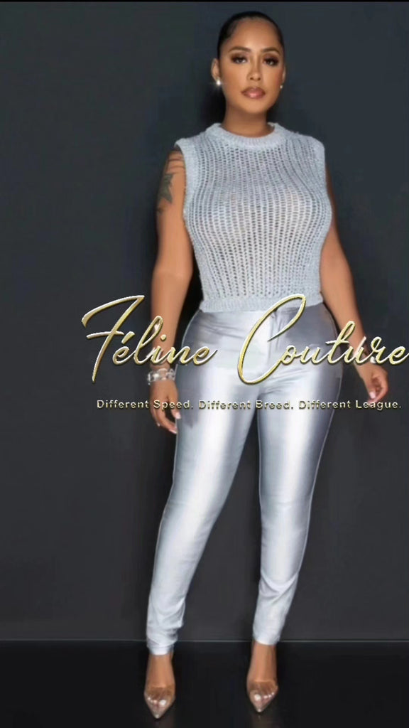 Killing Em Softly High Waist Stretchy Jeans - Féline Couture 