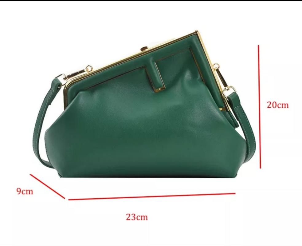 Dark Green and orange clutch purse by urbanknit - Hand bags - Afrikrea